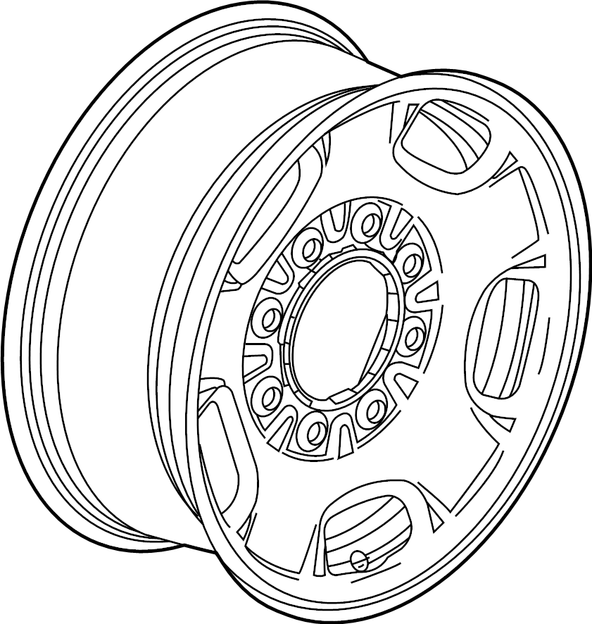 View 9597724 Wheel Full-Sized Product Image