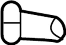 View 23381596 Fender Bracket (Upper, Lower) Full-Sized Product Image