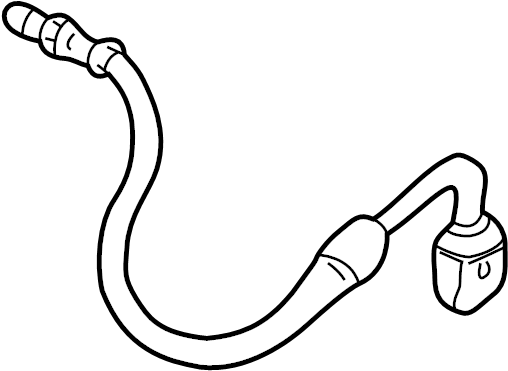 View 19173599 Brake Hydraulic Hose (Front) Full-Sized Product Image
