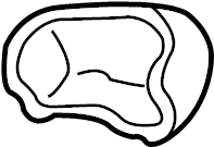 View 15053881 Instrument Panel Mounting Bracket (Rear, Upper) Full-Sized Product Image