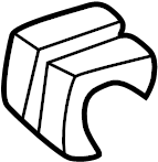 View 15704513 Suspension Stabilizer Bar Bushing (Front) Full-Sized Product Image