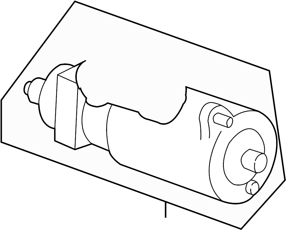 View 10465054 Starter Motor Full-Sized Product Image