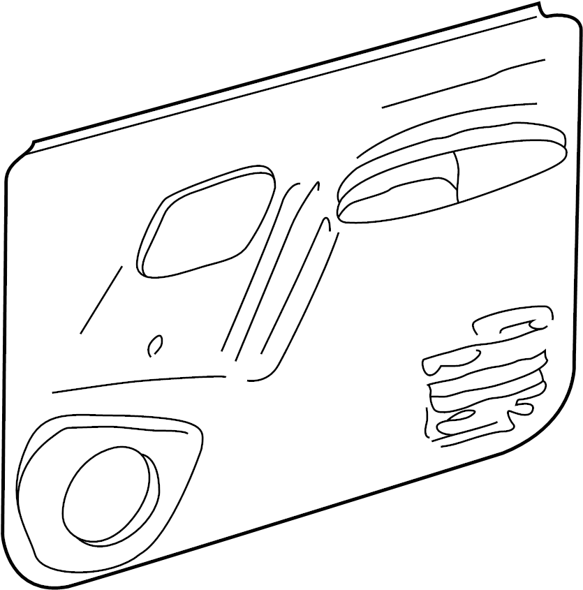 View 15026294 Door Interior Trim Panel Full-Sized Product Image