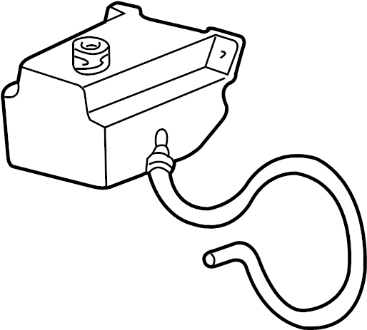 View 15156662 Engine Coolant Reservoir Full-Sized Product Image