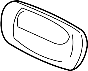 View 15752896 Tailgate Handle Bezel Full-Sized Product Image