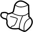 View 15032976 Tailgate Hinge Full-Sized Product Image