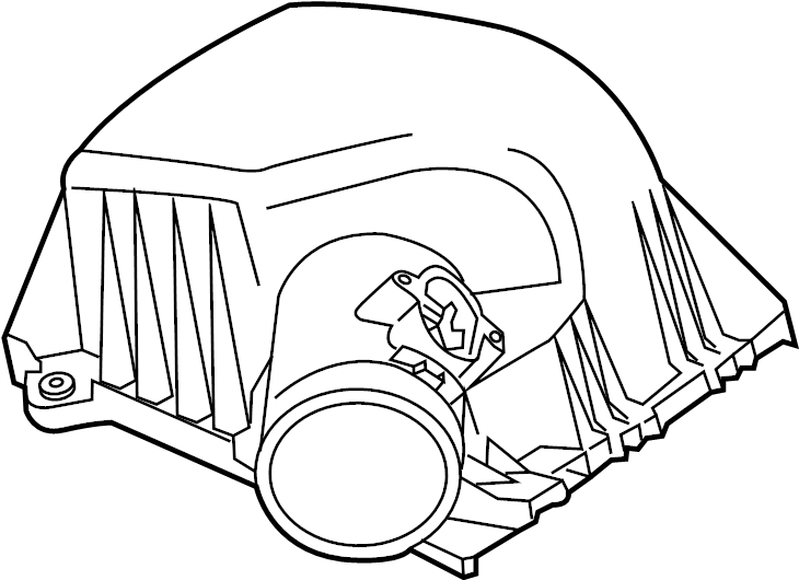 View 95273960 Air Cleaner Cover (Upper) Full-Sized Product Image