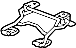 View 95083386 Seat Frame Bracket (Rear) Full-Sized Product Image