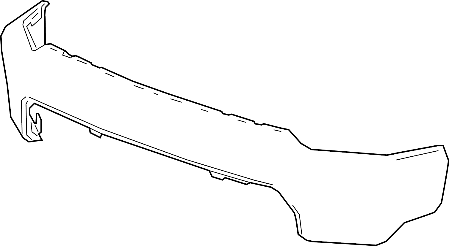 View 84603323 Bumper Face Bar (Front) Full-Sized Product Image