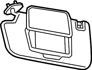 View 84657810 Sun Visor Full-Sized Product Image
