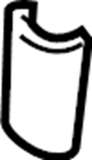 View 84324905 Cover. Retractor. Belt. (Upper) Full-Sized Product Image