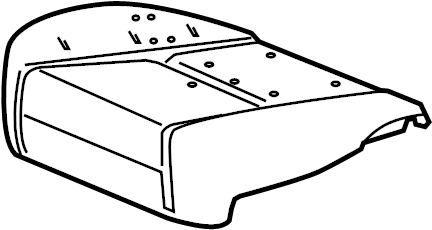 View 25864494 Seat Cushion Foam Full-Sized Product Image