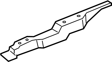 View 15289923 REINFORCED. Reinforcement. Rail. (Front, Rear, Upper, Lower) Full-Sized Product Image