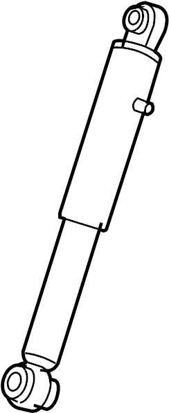 View 25871225 Suspension Shock Absorber (Rear) Full-Sized Product Image
