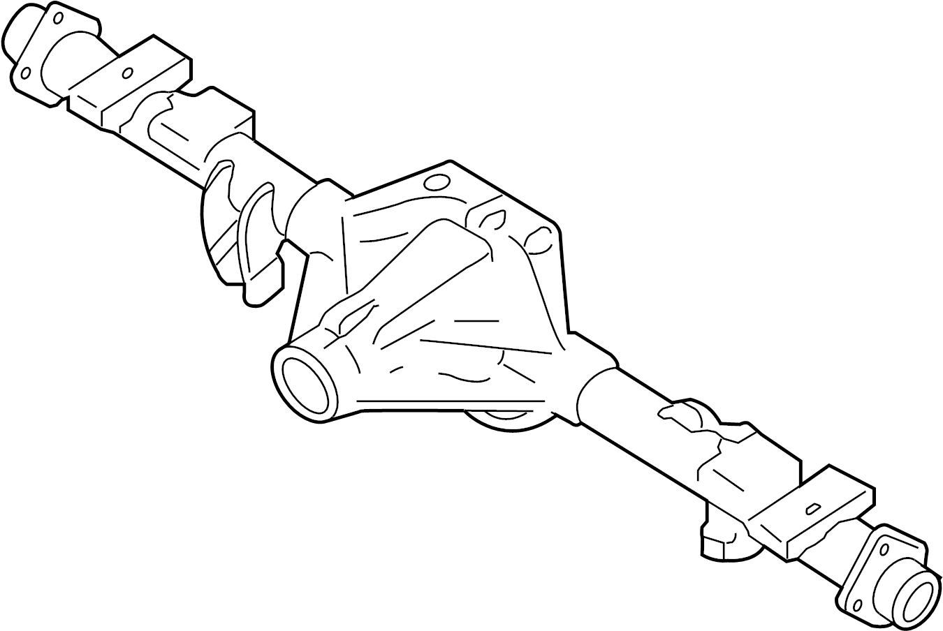 View 25789474 Differential Housing (Front) Full-Sized Product Image