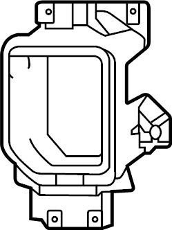 View 84683441 Fog Light Trim (Front) Full-Sized Product Image