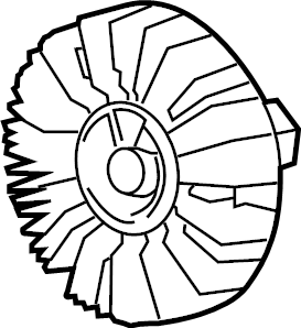 View 84382012 Engine Cooling Fan Clutch Full-Sized Product Image