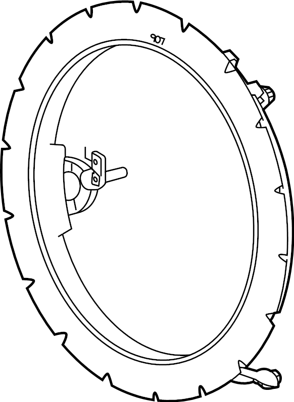 View 85112067 Engine Cooling Fan Shroud (Rear) Full-Sized Product Image