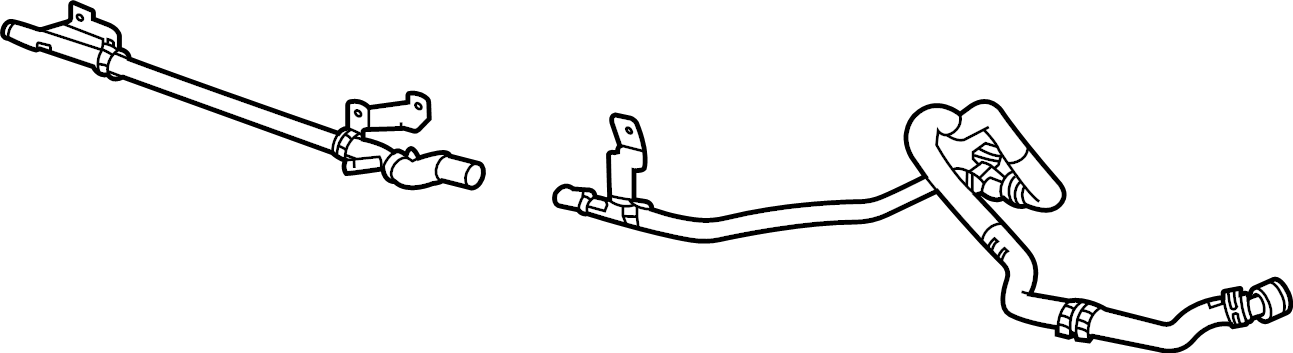 View 85119158 Radiator Coolant Hose (Lower) Full-Sized Product Image