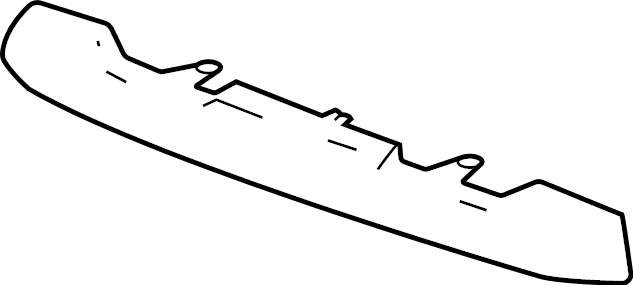 View 84774163 Hood Molding (Front, Rear, Upper) Full-Sized Product Image