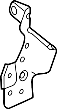View 84542126 Fender Bracket (Front, Upper, Lower) Full-Sized Product Image
