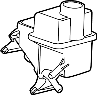 View 19209150 Power Steering Reservoir (Lower) Full-Sized Product Image