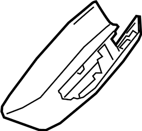 View 84049173 Interior Rear View Mirror Cover Full-Sized Product Image