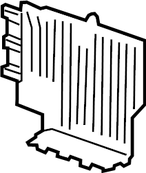 View 84429740 Panel Assembly - Seat Back. (Rear) Full-Sized Product Image