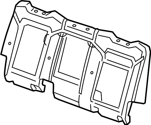 View 86579721 Seat. Cover. (Rear) Full-Sized Product Image