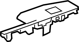 View 84659959 Door Switch Trim Panel Full-Sized Product Image