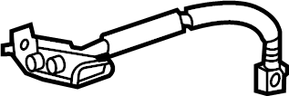 View 84952576 Brake Hydraulic Hose (Rear) Full-Sized Product Image