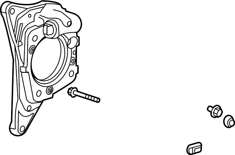 View 84582651 Parking Brake Assembly Full-Sized Product Image