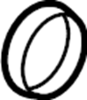 View 20889025 Wheel Seal (Rear) Full-Sized Product Image