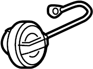 View 22802285 Fuel Tank Cap Full-Sized Product Image