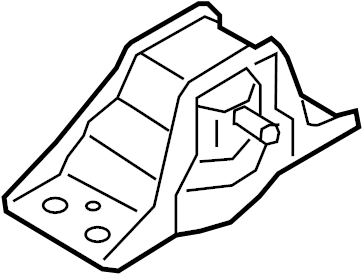 View 19316066 Engine Mount (Front, Rear) Full-Sized Product Image