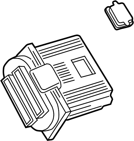 View 12209614 Engine Control Module (ECM) Full-Sized Product Image