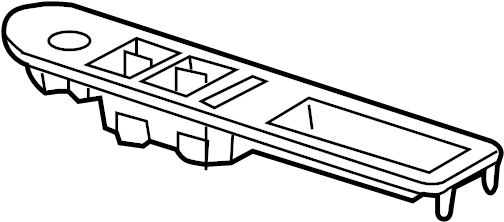 View 22795444 Door Window Switch Bezel Full-Sized Product Image