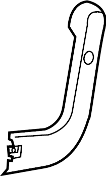 View 84184244 Seat Hinge Cover Full-Sized Product Image