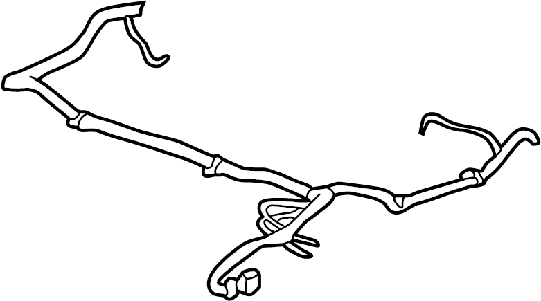 View 15195327 Suspension Self-Leveling Wiring Harness (Rear) Full-Sized Product Image