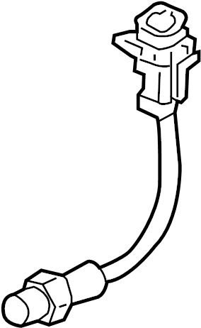 View 12578624 Oxygen Sensor (Rear, Lower) Full-Sized Product Image