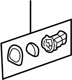 View 15111485 Dashboard Air Vent Full-Sized Product Image