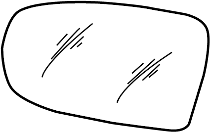 View 88980571 Door Mirror Glass Full-Sized Product Image