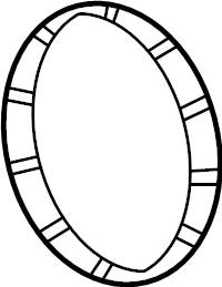 View 55487536 Gasket. Thermostat. Coolant. Engine.  Full-Sized Product Image