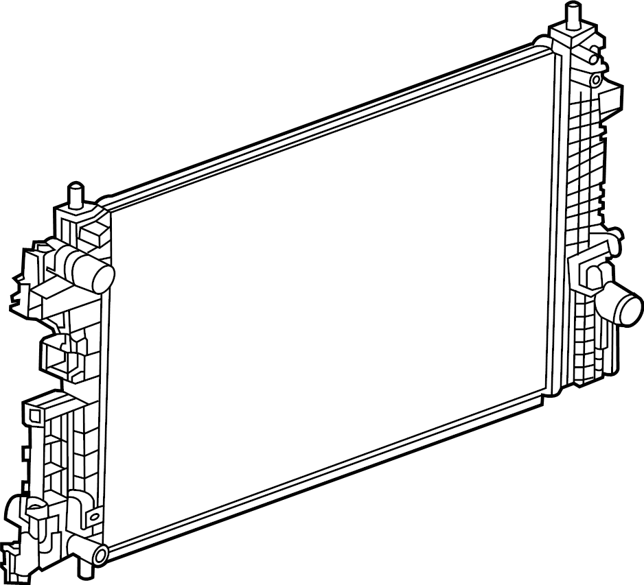 View 42771761 Radiator Full-Sized Product Image