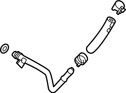 View 55509610 Coolant. Line.  Full-Sized Product Image