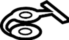 View 55497445 Turbocharger Oil Line Gasket Full-Sized Product Image
