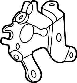 View 12673907 Secondary Air Injection Pump Bracket Full-Sized Product Image