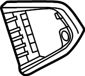 View 42609440 Steering Wheel Trim (Upper) Full-Sized Product Image