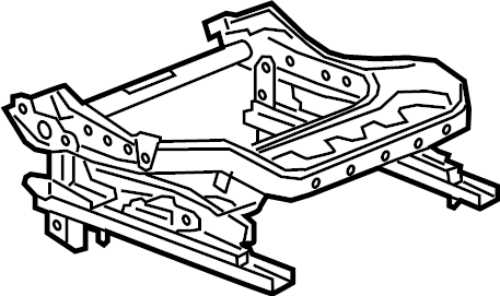View 13522002 Seat. Frame.  Full-Sized Product Image
