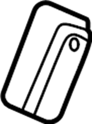 View 42720891 Door Lock Striker Plate Full-Sized Product Image